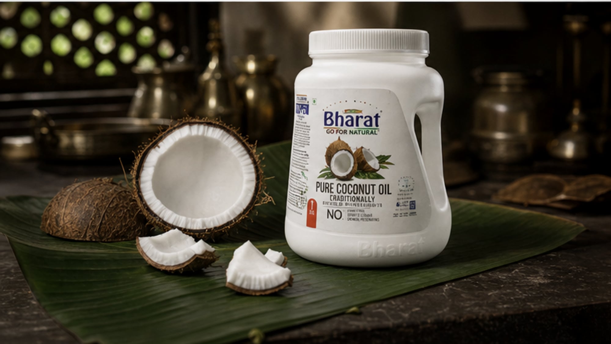Coconut oil scene