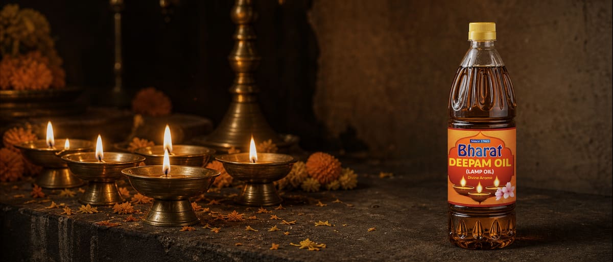 Deepam oil in the kitchen