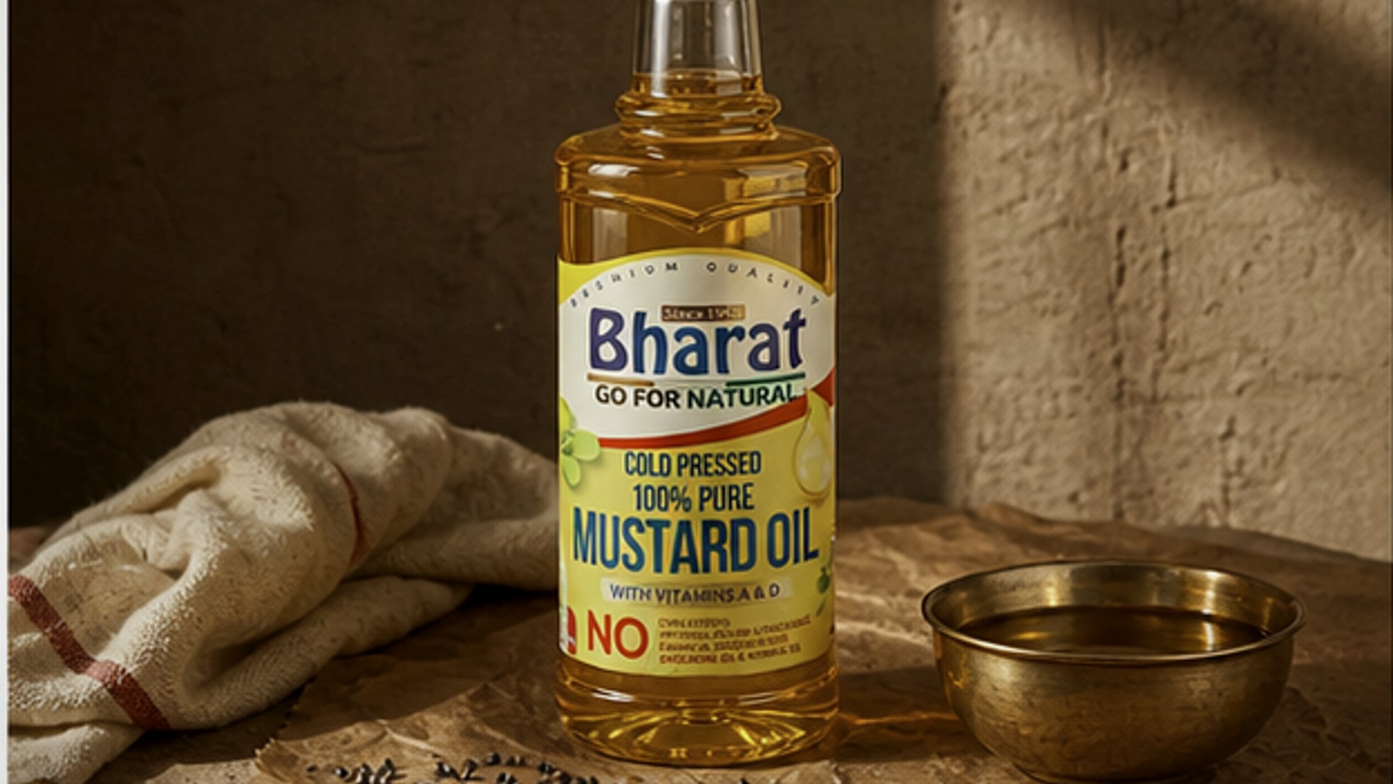 Mustard oil scene