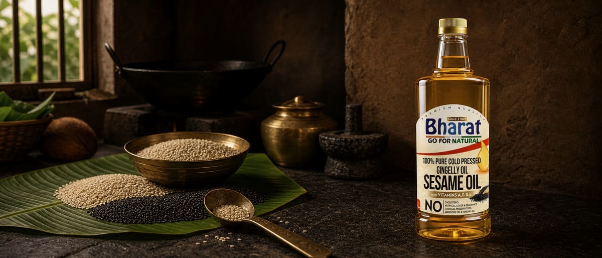 Sesame oil in the kitchen