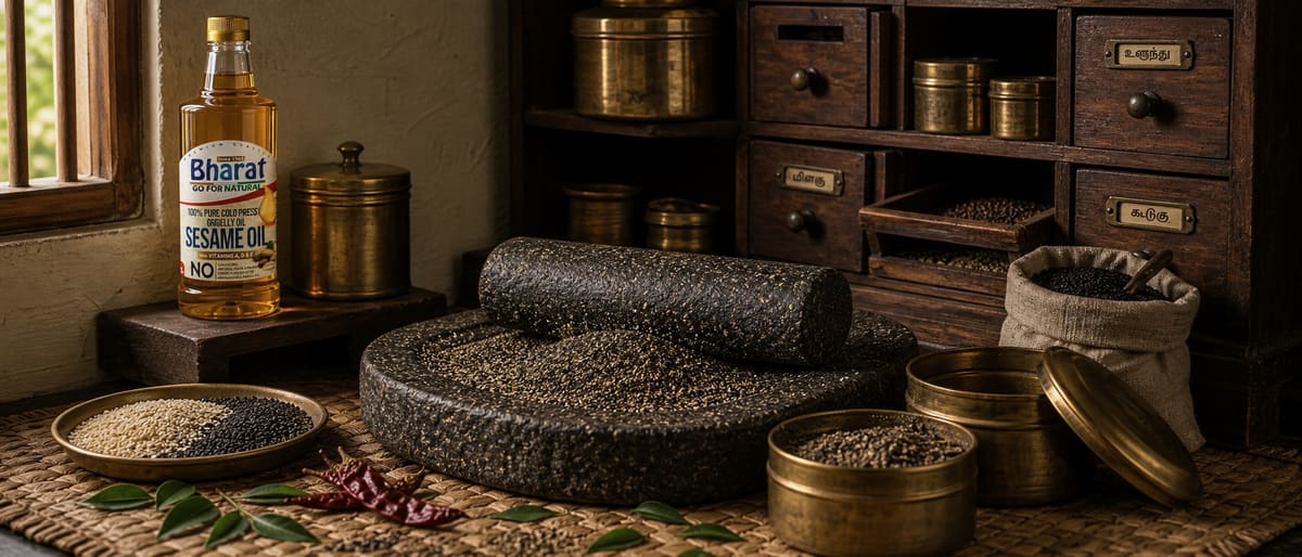 Sesame oil in context