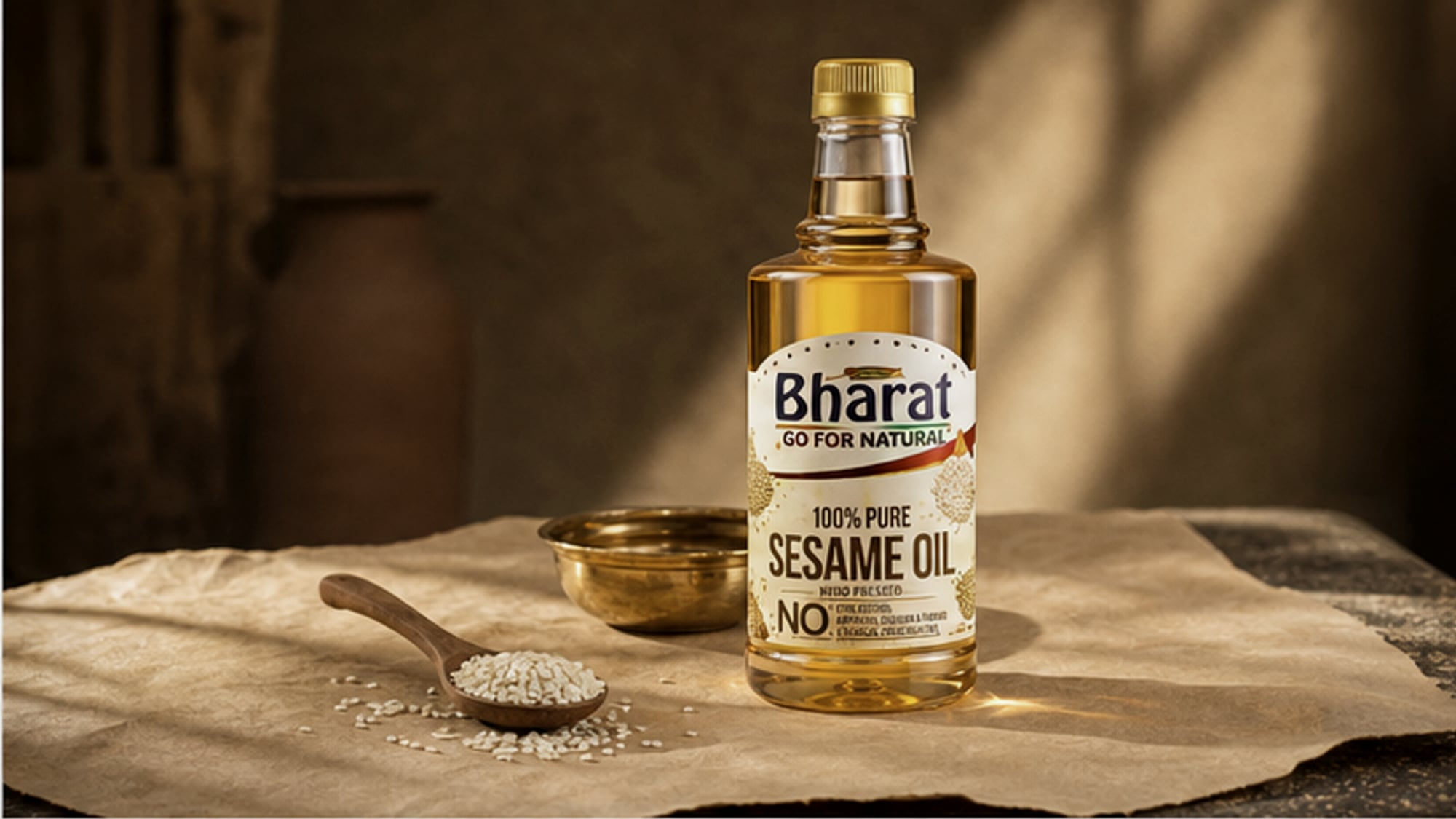 Sesame oil scene