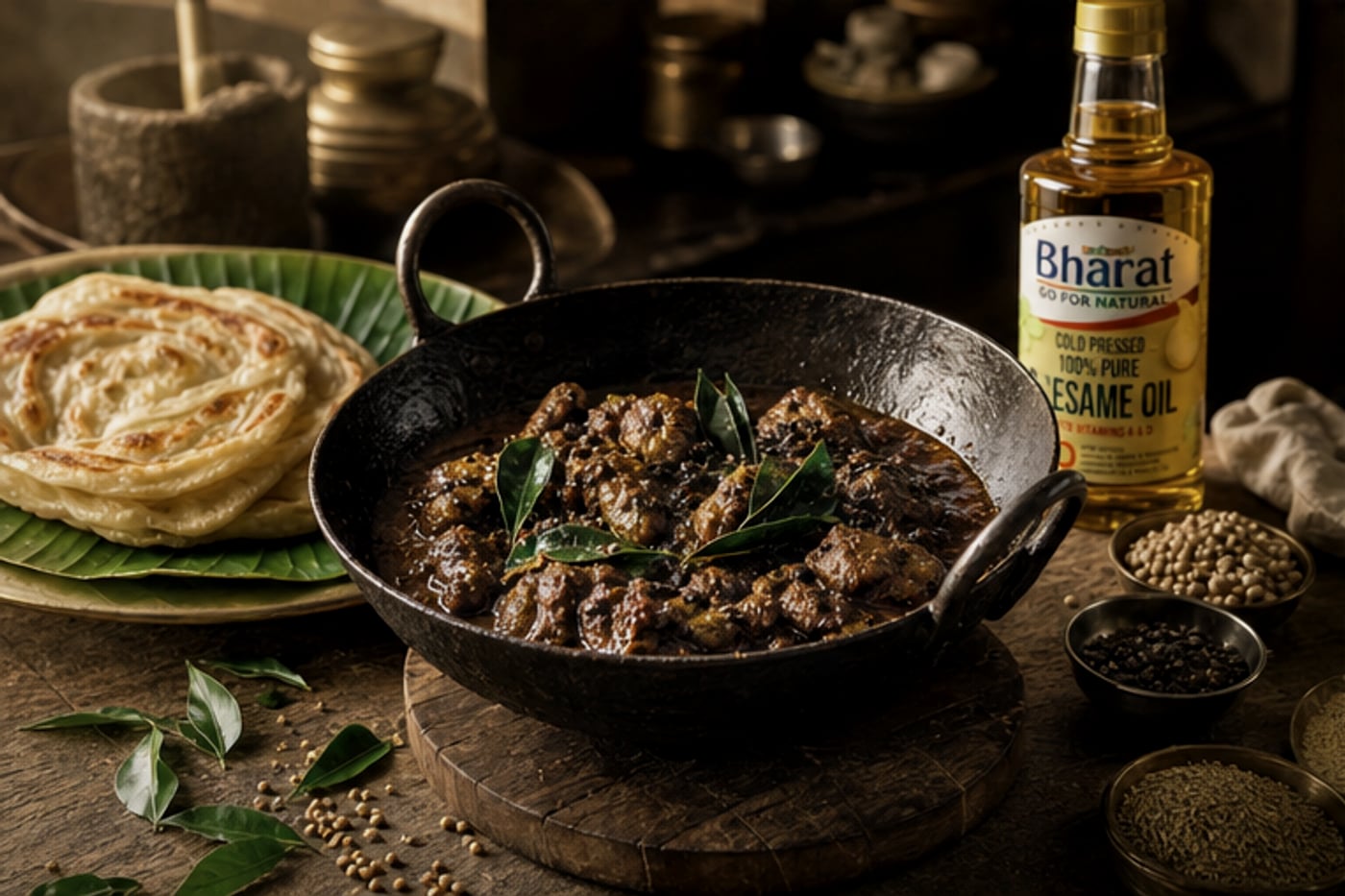 Chettinad Pepper Chicken recipe