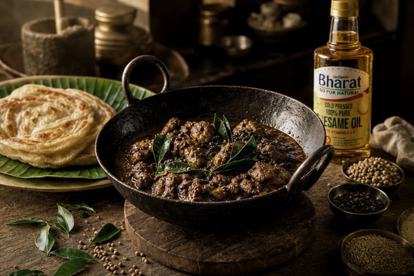 Chettinad Pepper Chicken recipe