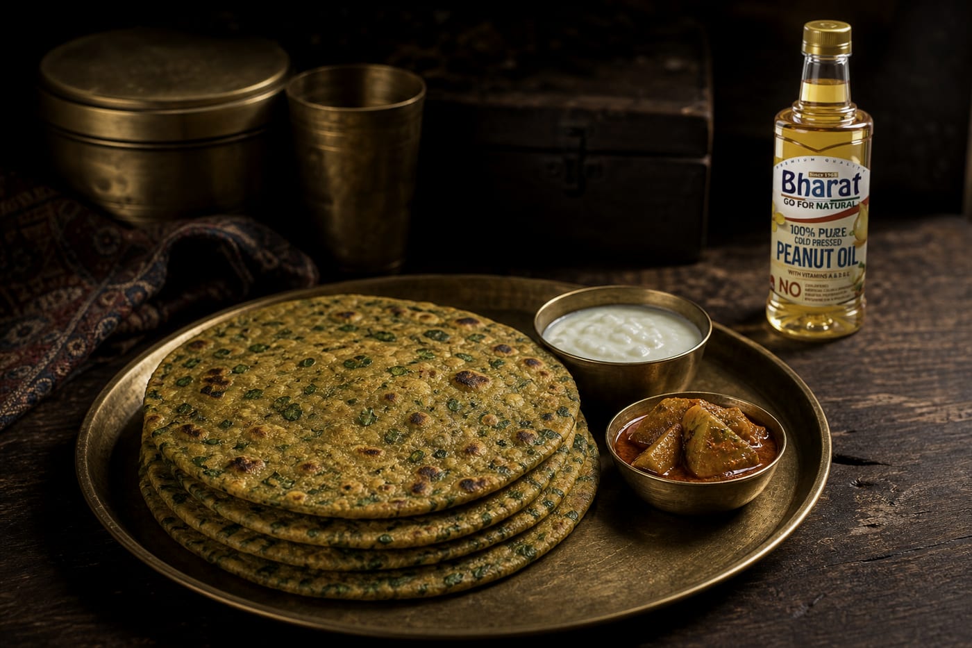 Methi Thepla recipe