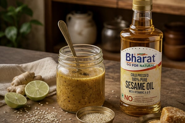 Sesame-Ginger Dressing recipe