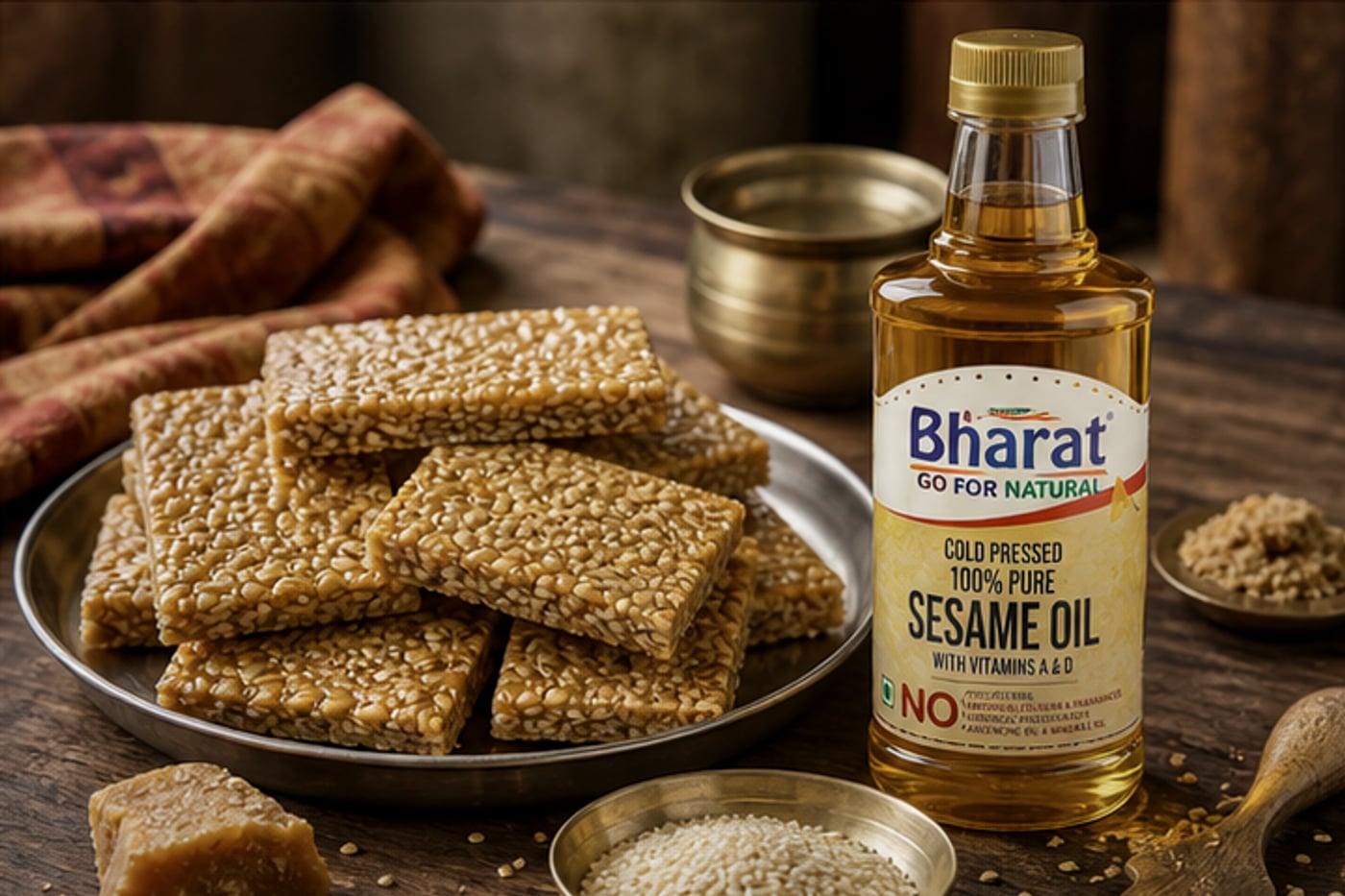 Til Chikki recipe
