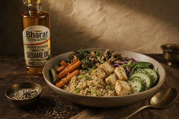 Til-Ginger Millet Bowl recipe
